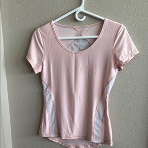 Gottex Pink and White Women's Athletic Top